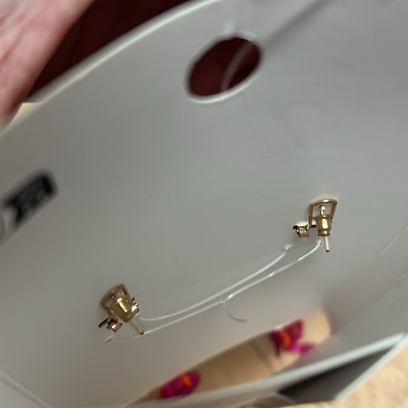 NWT Zara Limited Edition Floral Beaded Earrings - Picture 7 of 8